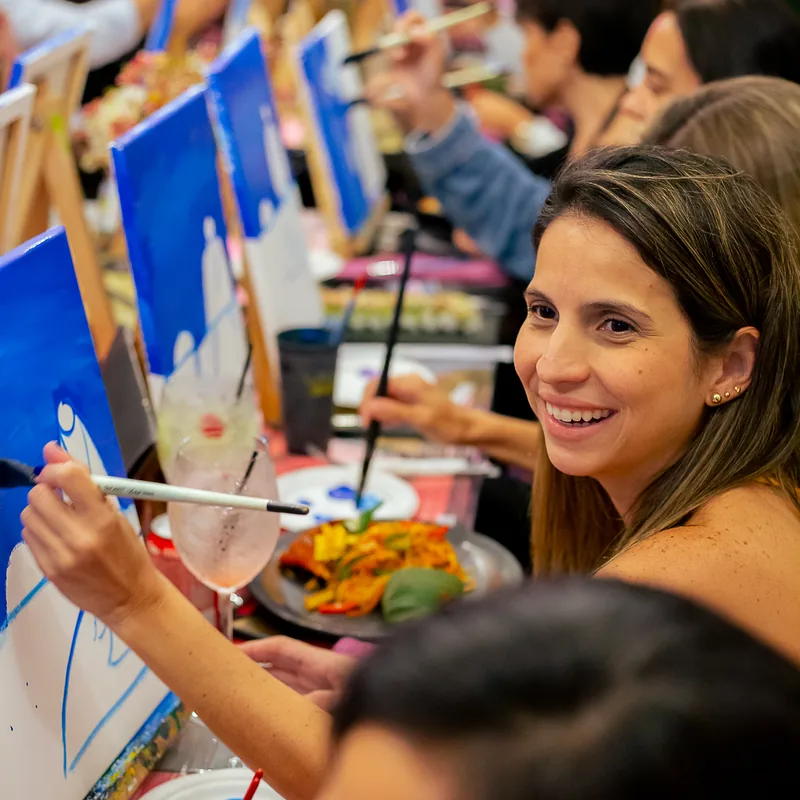 Foto del evento al que asistió Angela Pacheco